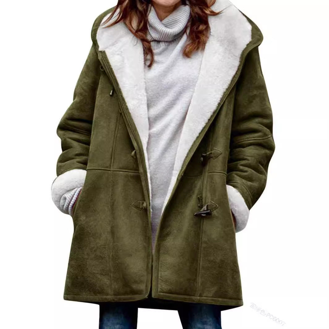 Collar Pockets Women's Jacket